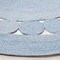 Safavieh 3 x 3 ft. Cape Cod Round Area Rug, Blue CAP225M-3R - alternate 4